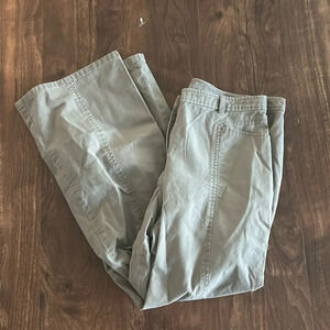 Tan L.L. Bean Wide Legs Pants